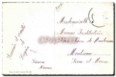 Leyssin — Bairro Vermont no inverno — Fot. E. Kull, Leyssin No. 271 — Verso