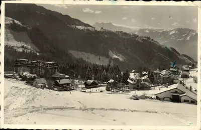 Bilhete postal moderno Les Avants