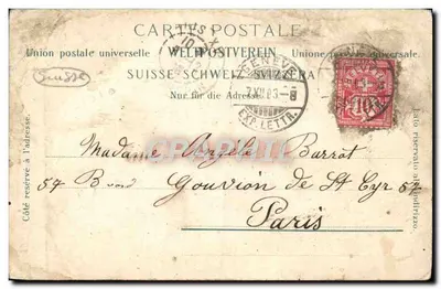Genève — Tour de Ville avec marché — Blanvilliers Photographe — Verso