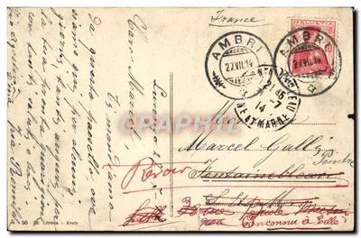Lurengo-Leventina — village en montagne à 1326 m — éditeur non identifié — Verso