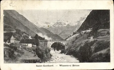 Saint-Gotthard — Wassen-s-/Reuss