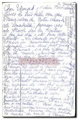 Bilhete postal antigo Hotel National Hotel Nevada Palace Wildstrubel Adelboden — Verso