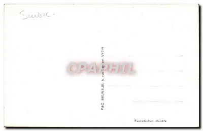 Montreux i Dziewice Południowe — widok panoramiczny — PAC BRUNAUD, 6, rue Turenne, Lyon — Rewers