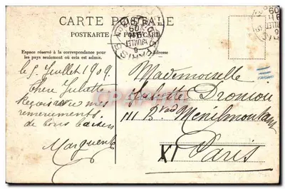 Genewa — Wielki Teatr — Phototypie Co., Neuchâtel, n° 1187 — Rewers