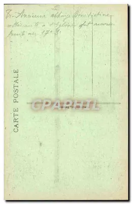 Rennes - Faculté de Droit — Ancien Palais épiscopal de St-Melaine, transformé en Faculté de Droit en 1911 — Verso