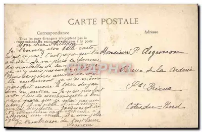 Coiffes de ayer - Argentan - Patria de Charlotte Corday — Reverso