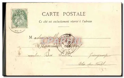 Le Légué-St-Brieuc — Wejście do portu i basenu — Zbiór A. Waron, St-Brieuc — Rewers
