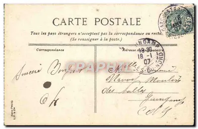 S't-Briac A Catedral — editor L.Y.&C. n°642 — Verso