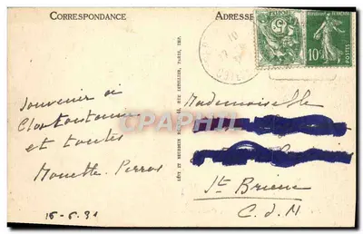 Perros-Guirec — A Corniche — LL — Verso