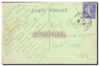 Cap Fréhel — Vista imponente para o forte Lalatte — coll. Grimaud — Verso