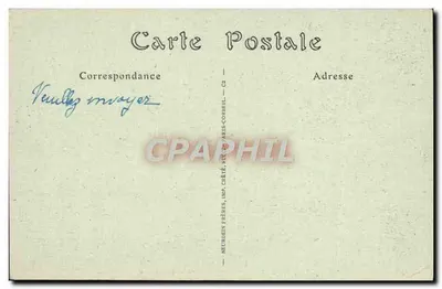 TREGUIER (Côtes-du-Nord) — Krokwię Lasu Biskupa — Neurden Frères, Paryż-Corbueil — Rewers