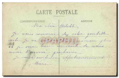 Jezioro i Zamek Quintin (C.-du N.) — Zamek Bretanii — wydawca B. Hamonte — Rewers