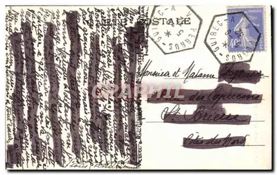 Perros-Guirec (C.-du-N.) — The Calvary and the Church (XIth century) — A. H. n° 107 — Back