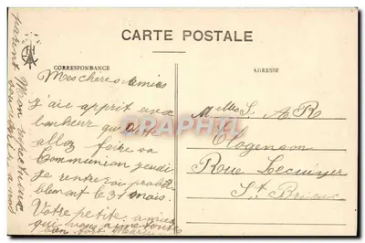 Calvario de Plougastral-Daoulas — Cara Este — Calvarios Bretón (Colección E. B. N.B.) — Reverso