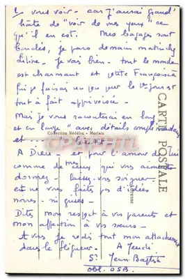 Carantec (Finistère) — Molo na Wyspie Louët, Zamek Taura, Północna Półwysowa Primel — nr 5 — Rewers