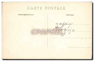 Nevers - Abside da Catedral e Praça — M.G. editor, n°73 — Verso