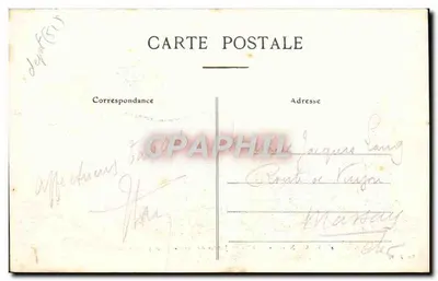Chalons-sur-Marne - Jardim do Jard - Avenida principal — Ed. J. B. n°45 — Verso