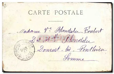 Épernay — Visão do Castelo de Pequim — Staerck, Paris — Verso