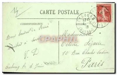 Cabourg — La Digue widok na Houlgate — LL — Rewers