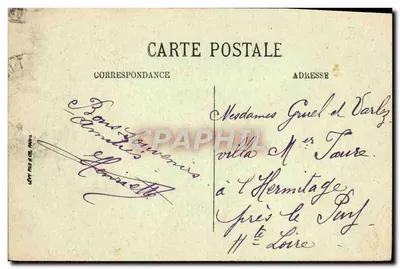 Arredores do Mont-Dore — A Dente do Marais chamado Salto da Pucelle (alt: 1068 m.) — 218 — Verso