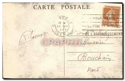 Dauphiné - Sassenage - Zamek Cotes — Rewers