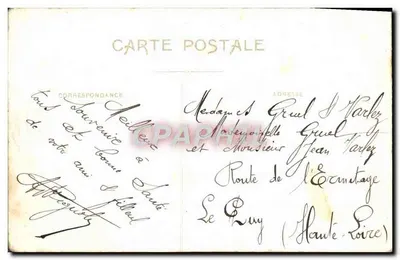 Montpellier — Perspektywa z Tarasy Teatru — Capestan, wyd., Montpellier — Rewers