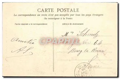 CAEN — La iglesia de San Pedro. Vista de la abside — Colección AD — Reverso