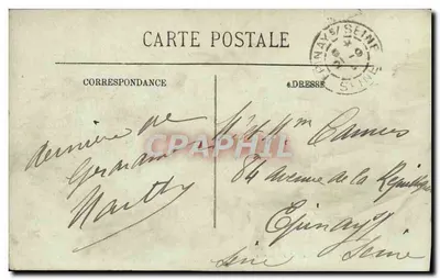 GÉRARDMER — De Col de Sapoïs — LL. — n° 286 — Achterkant