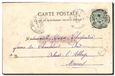 El Bastión Mauvilain — Antiguas fortificaciones — G. Durand, fot., Châlons — Reverso
