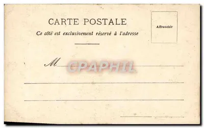 Scène de tendresse — homme et femme dans un cadre décoratif — éditeur La Cie XI. 575 — Rewers