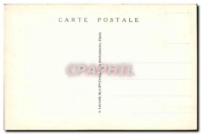 Versailles — Basen z Wozem Apollona i Tapis Vert — A. L. — Rewers