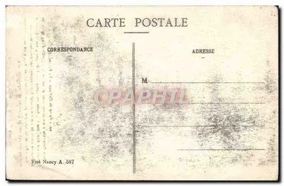 Camp de Châlons — La Pyramide (Obélisque) — Éditeur : Imprimerie Militaire Guérin, Mourmelon — Rückseite