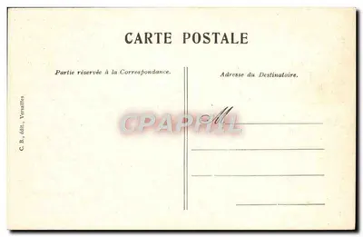Versailles — Het Bosje van de Baden van Apollo — C. B., uitgever, Versailles — Achterkant