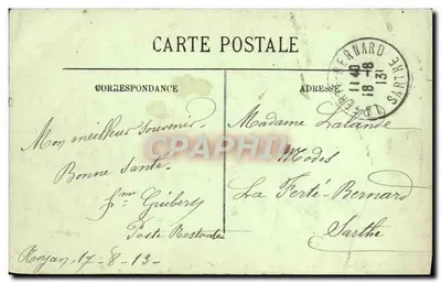 Le Casino de Foncillon — La Salle de Baccara — LL. — Royan — Verso