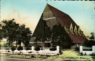 Igreja de Fort-Mahon-Plage — Somme — Edição La Cigogne, n°141