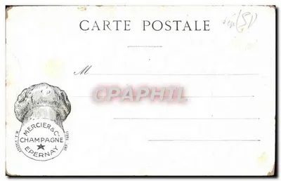 ÉPERNAY — LES CUVES — Collection du Champagne Mercier — Verso