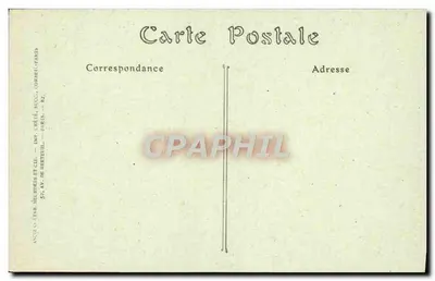 Castelo de Blois — Lareira da Sala dos Guardas, Ala Louis XII — editor ND. e número de série não visível — Verso