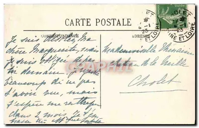 Cholet — Widok z Mail — L.L. — n°16 — Rewers