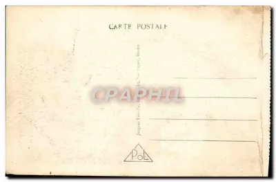 Entrée du Fort de la Pompeelle — ruines avec arches et escaliers — éditeur Jacques Fréville, Lyon — Verso