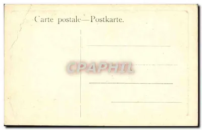 Scène maritime — côtes avec bateaux et tour — éditeur A. YOUNG GMB — Verso