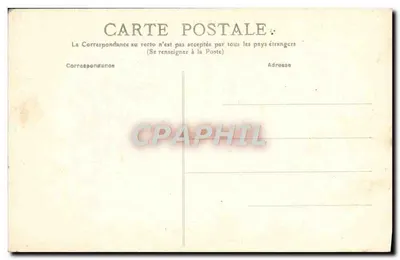 Stara pocztówka Muzeum w Bordeaux Tintoret maluje swoją zmarłą córkę Cogniet — Rewers