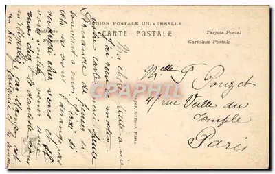 Scena polowania na wieloryba — H. B. Robinson — wydawca H. B. Robinson, nr 643 — Rewers