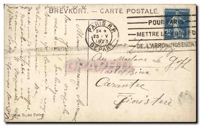 Estátua de Dubois na Glyptothèque de Carlsberg — editor Dubois, n°18 — Verso