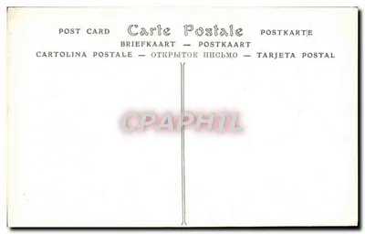 Busto di una giovane contadina — C. CAIRA — Editore degli Artisti Francesi, serie 1913 — Verso