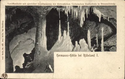 Hermanns-Höhle perto de Rübeland I — Hermanns-Höhle perto de Rübeland I — Coleção Stolle, Número 463