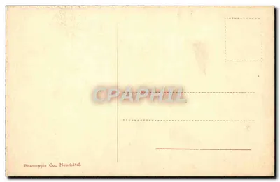 Lausanne i Alpy Savojskie — Phototypie Co. Neuchâtel — Rewers