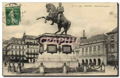 Rouen — Statua Napoleona — C.P. 430