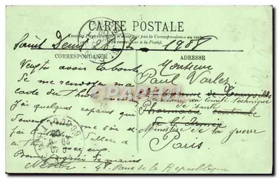 Saint-Denis — La Chiesa di Saint-Denis de l'Estree — LL. n°140 — Verso