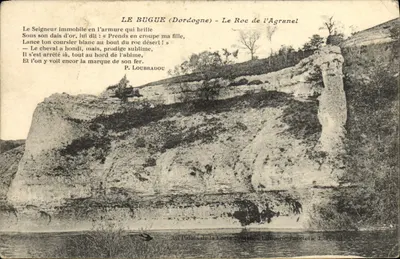Le Bugue (Dordogne) - O Roc de l'Agranel — P. Loubradou — Livraria Papelaria J. Tébile