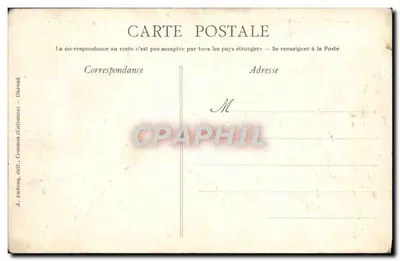 Balleroy — O castelo e seus dois pavilhões — A. Taboq, édit. Deronk (Calvados) — Verso